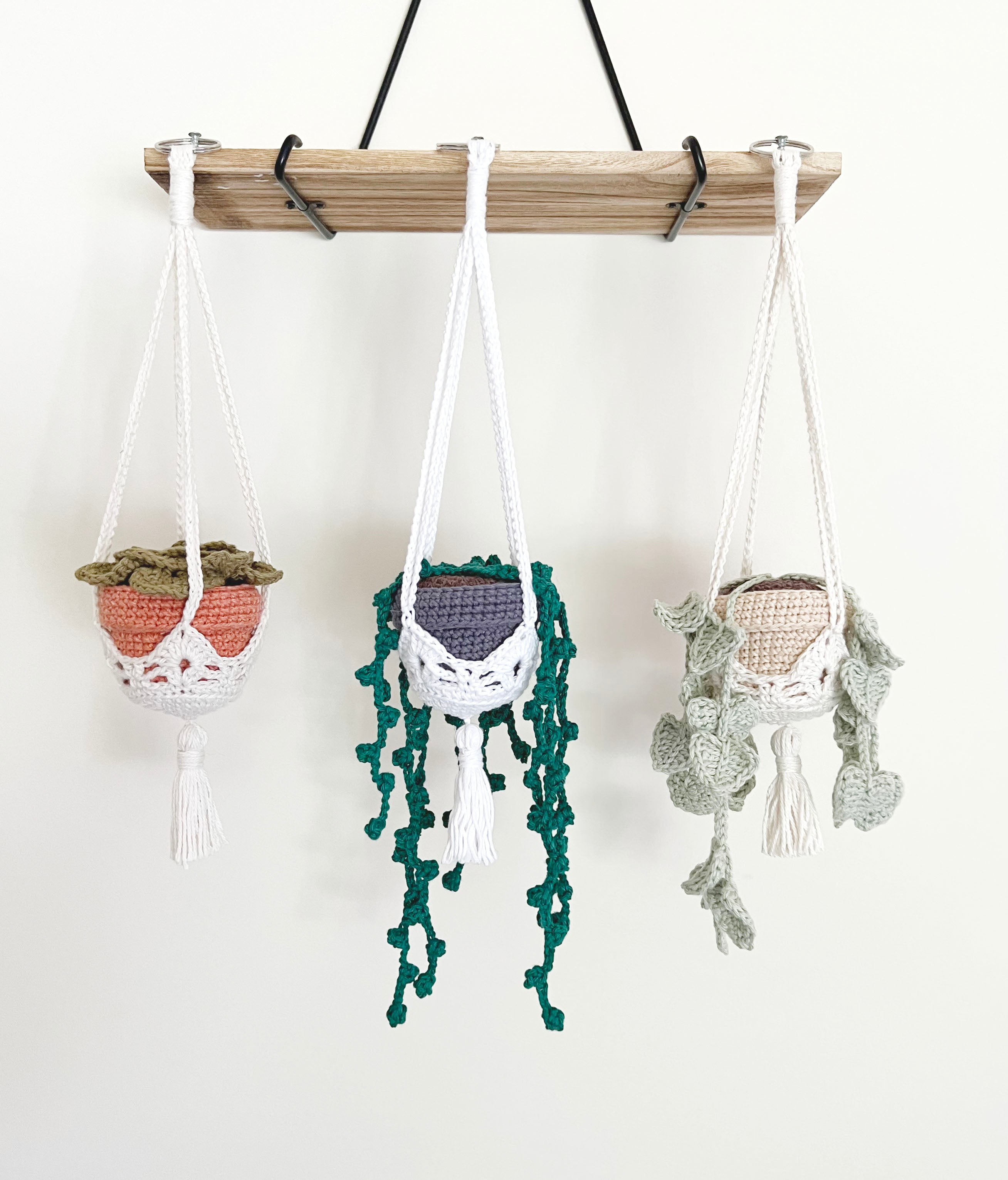 hanging plant pot crochet pattern CROCHET PATTERN