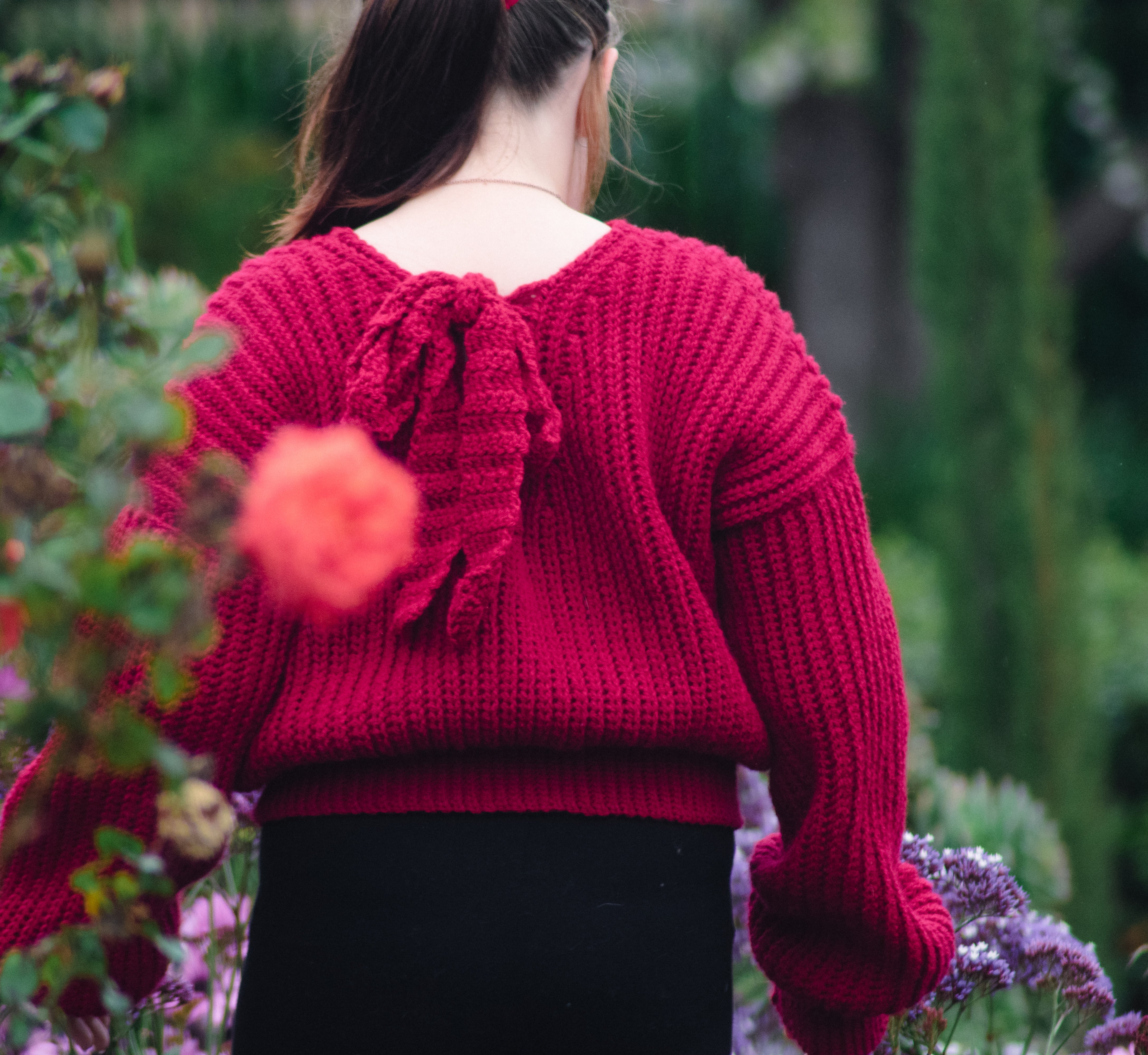 CROCHET PATTERN Zara Sweater – Peach&Paige