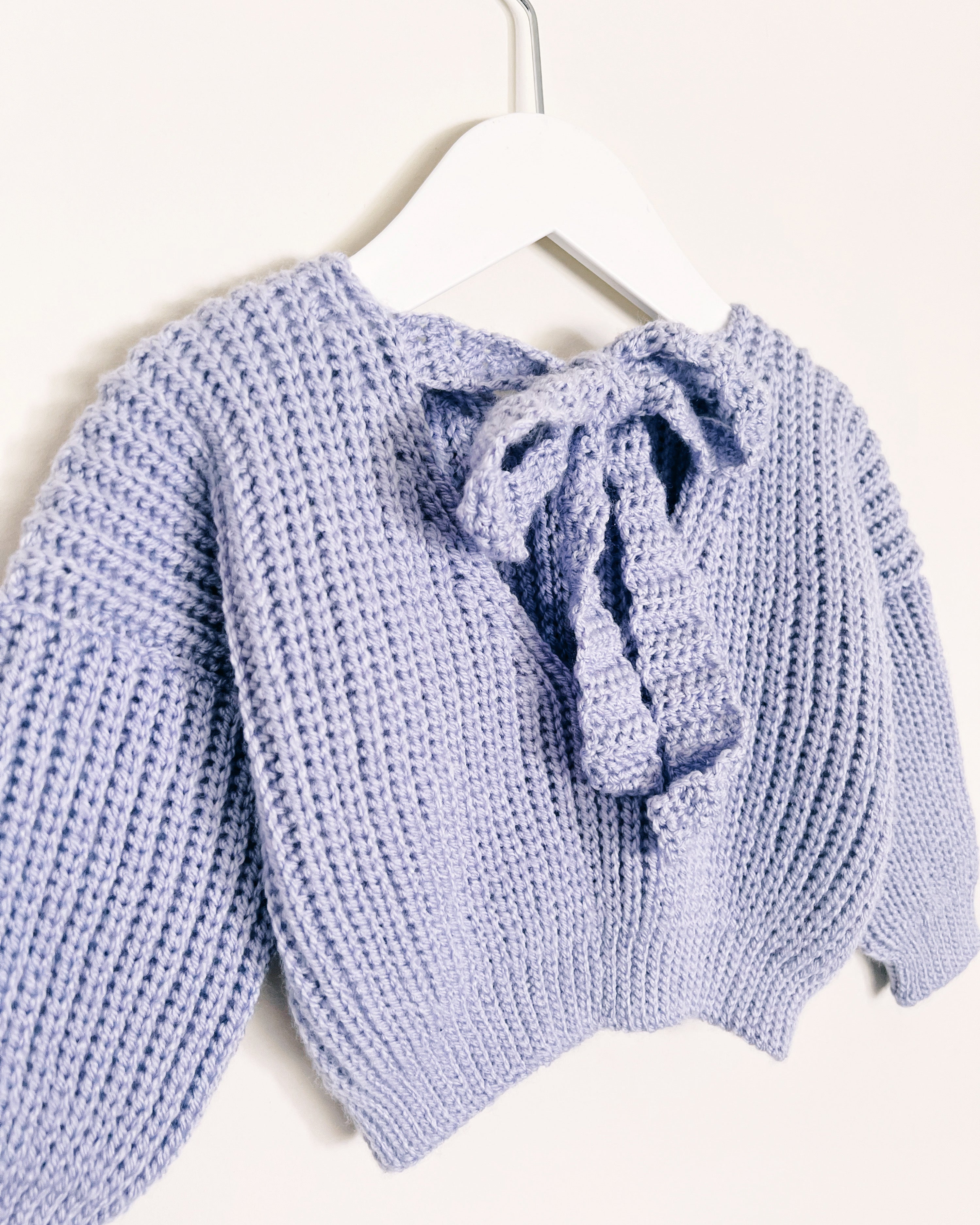 CROCHET PATTERN Zara Sweater – Peach&Paige - Main Image